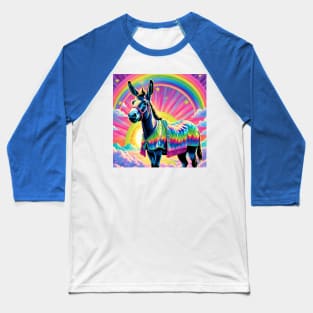 80s Retro Donkey! Baseball T-Shirt